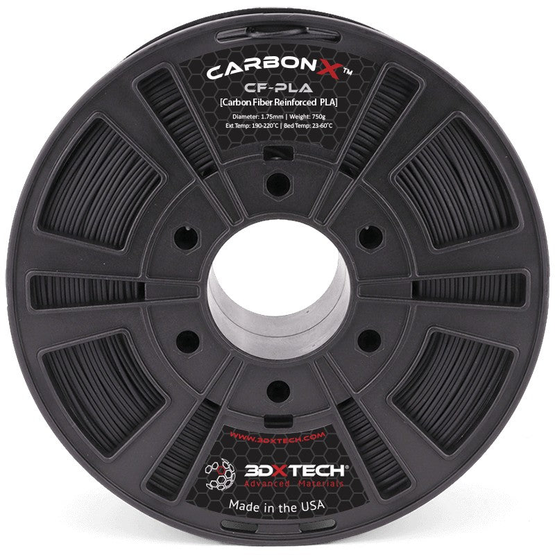 3DXTech CarbonX PLA+CF, filamento técnico para impresión 3D