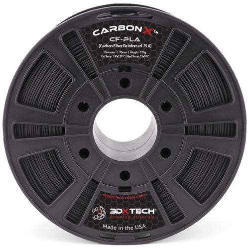 3DXTech CarbonX PLA+CF, filamento técnico para impresión 3D