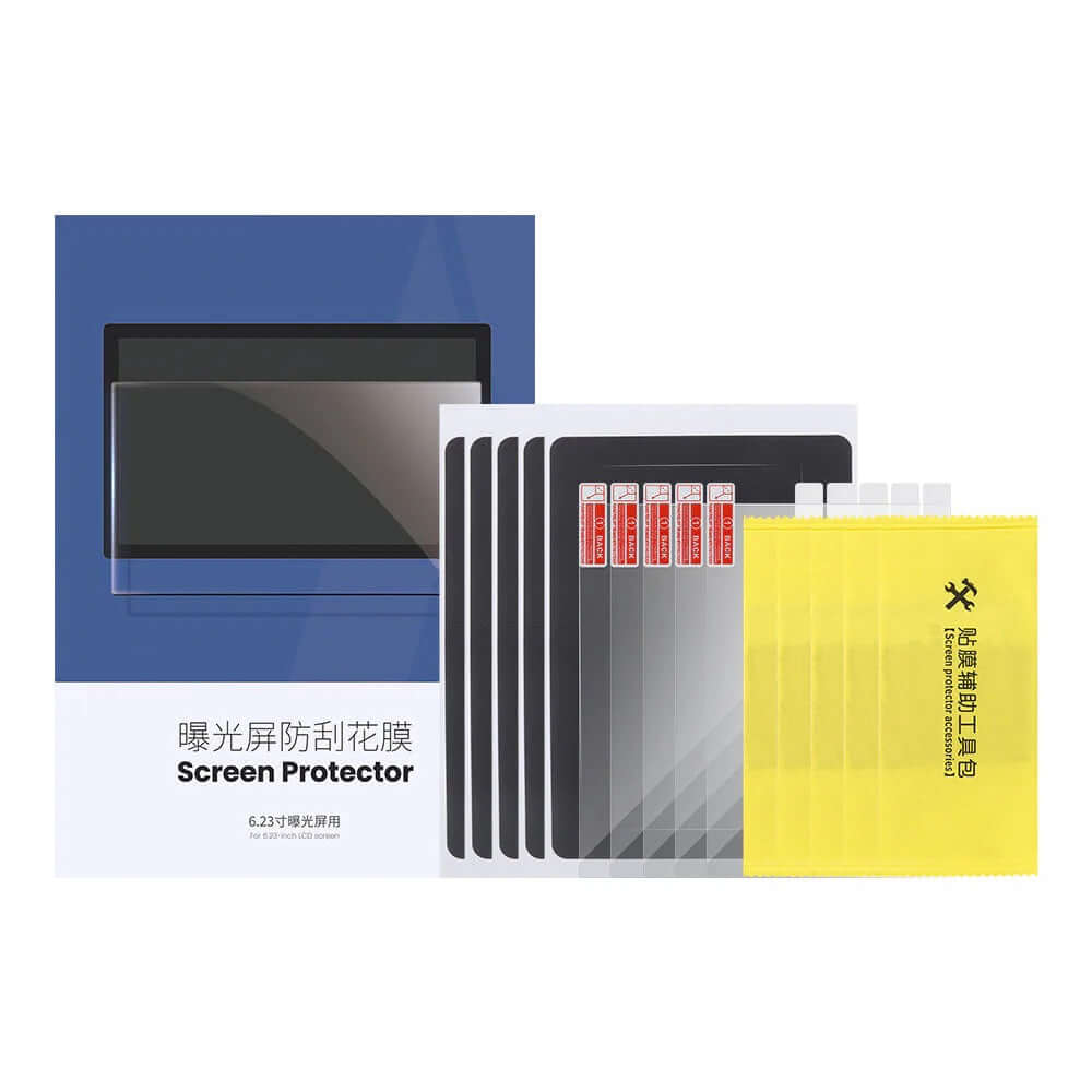 Pack 5 protezioni schermo LCD di ricambio per stampante di resina 3D Anycubic Photon Mono 4K - Mr Resin