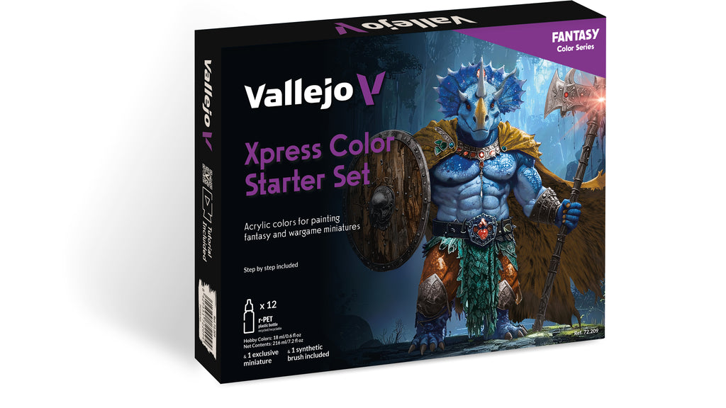 🧪 Vallejo Xpress Color Starter Set – Ref. 72.209