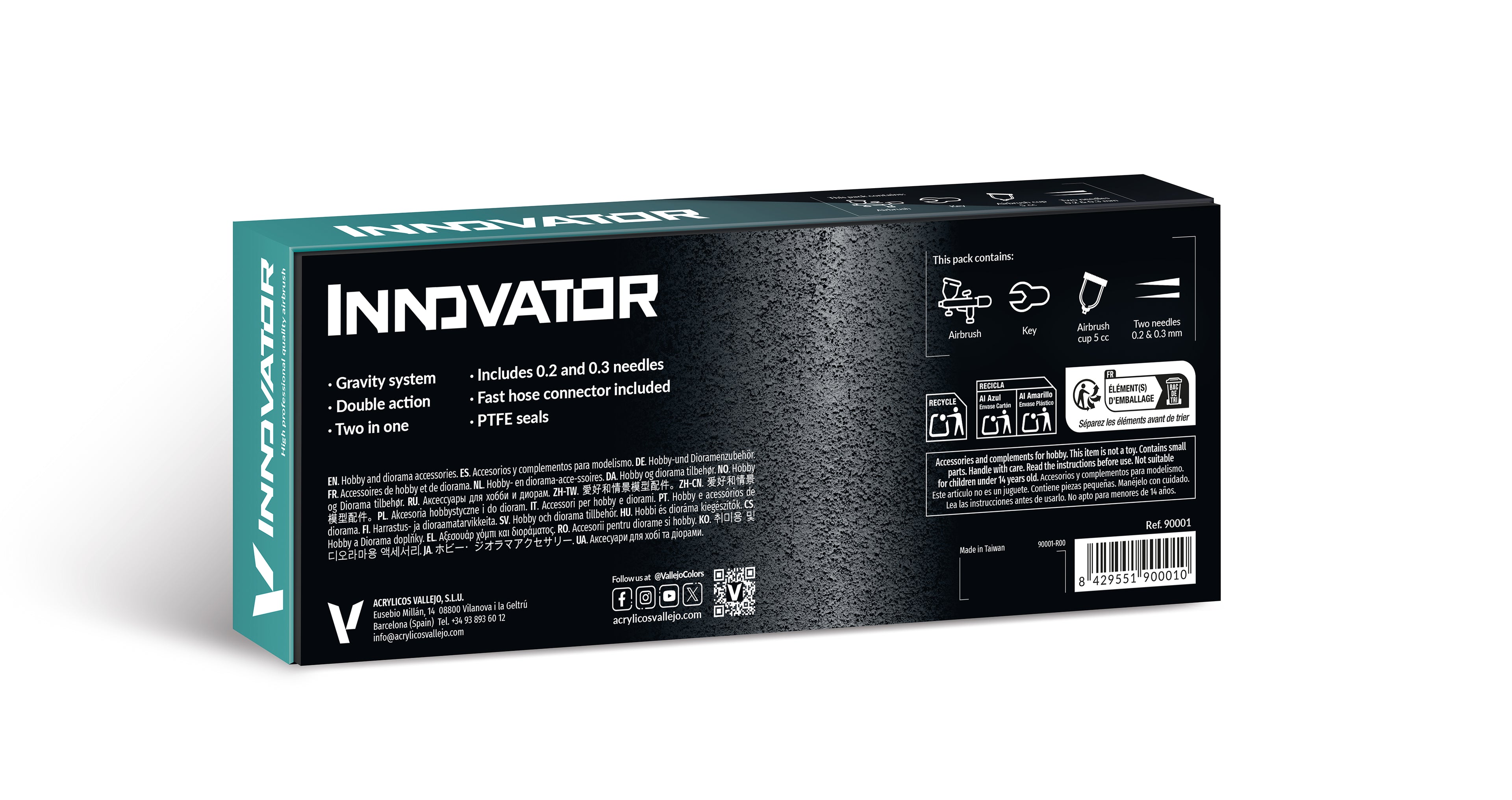 🎨 Aérographe Vallejo Innovator