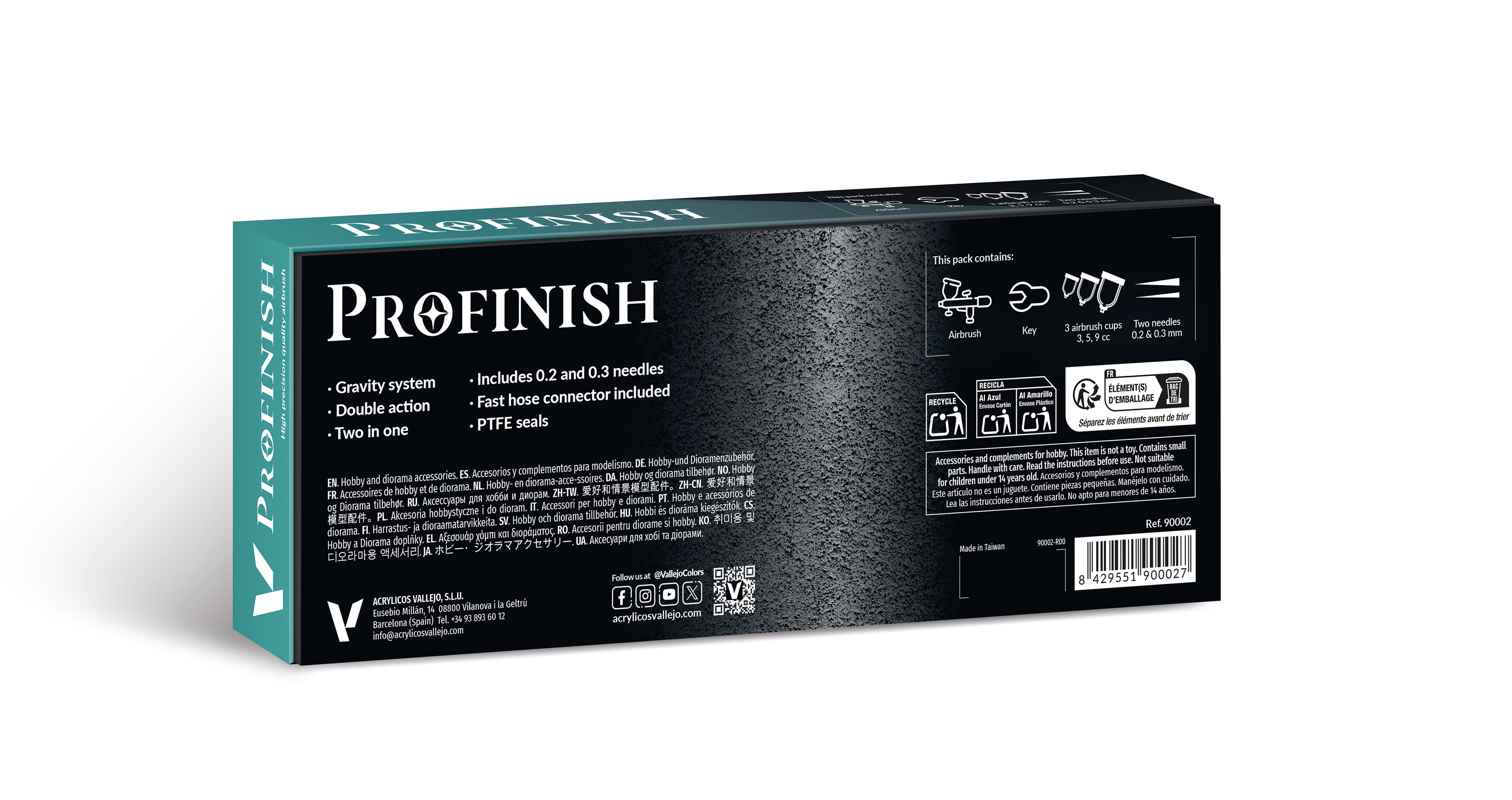 🎨 Aérographe Vallejo Profinish