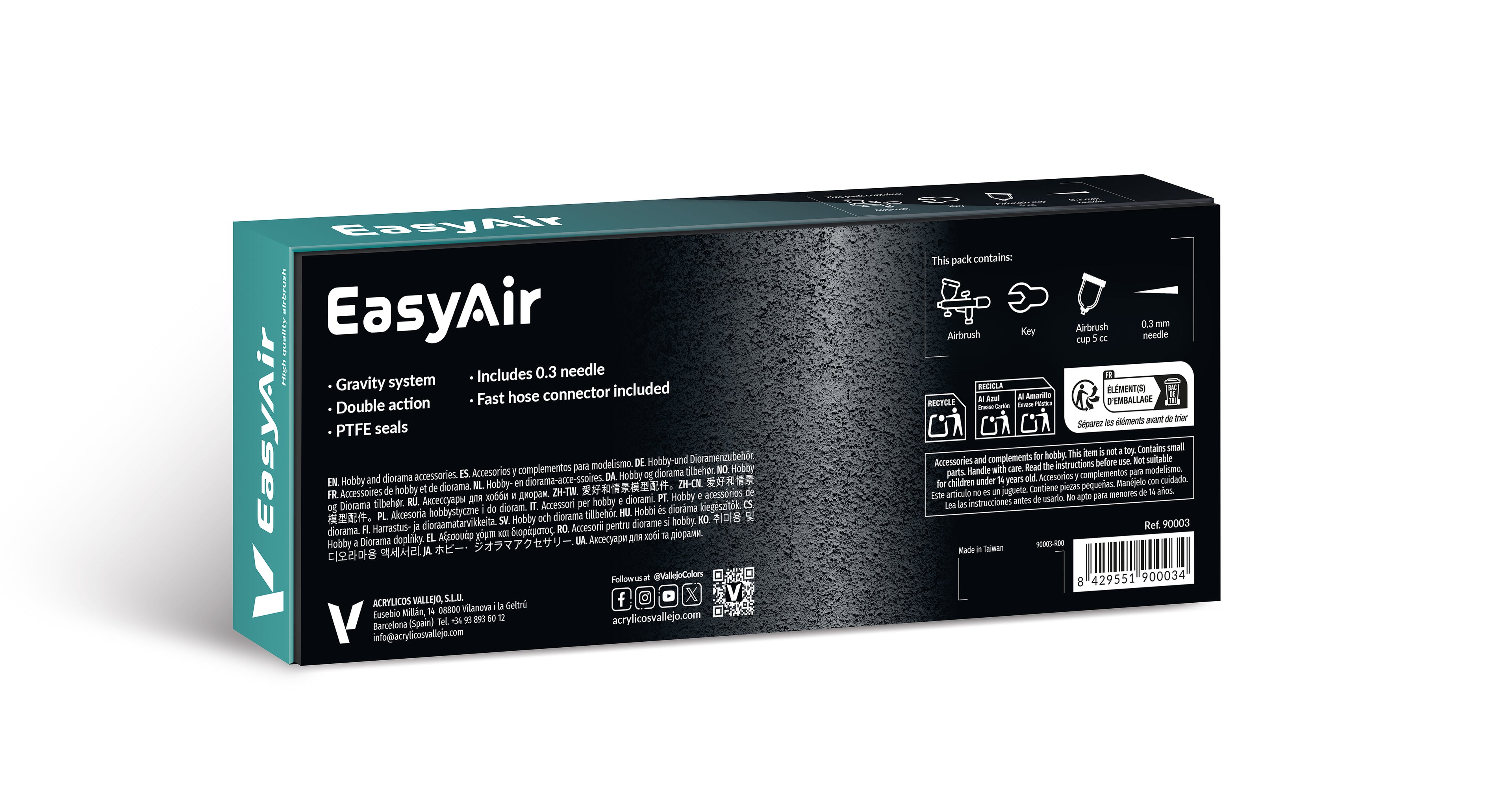 🎨 Aérographe Vallejo EasyAir