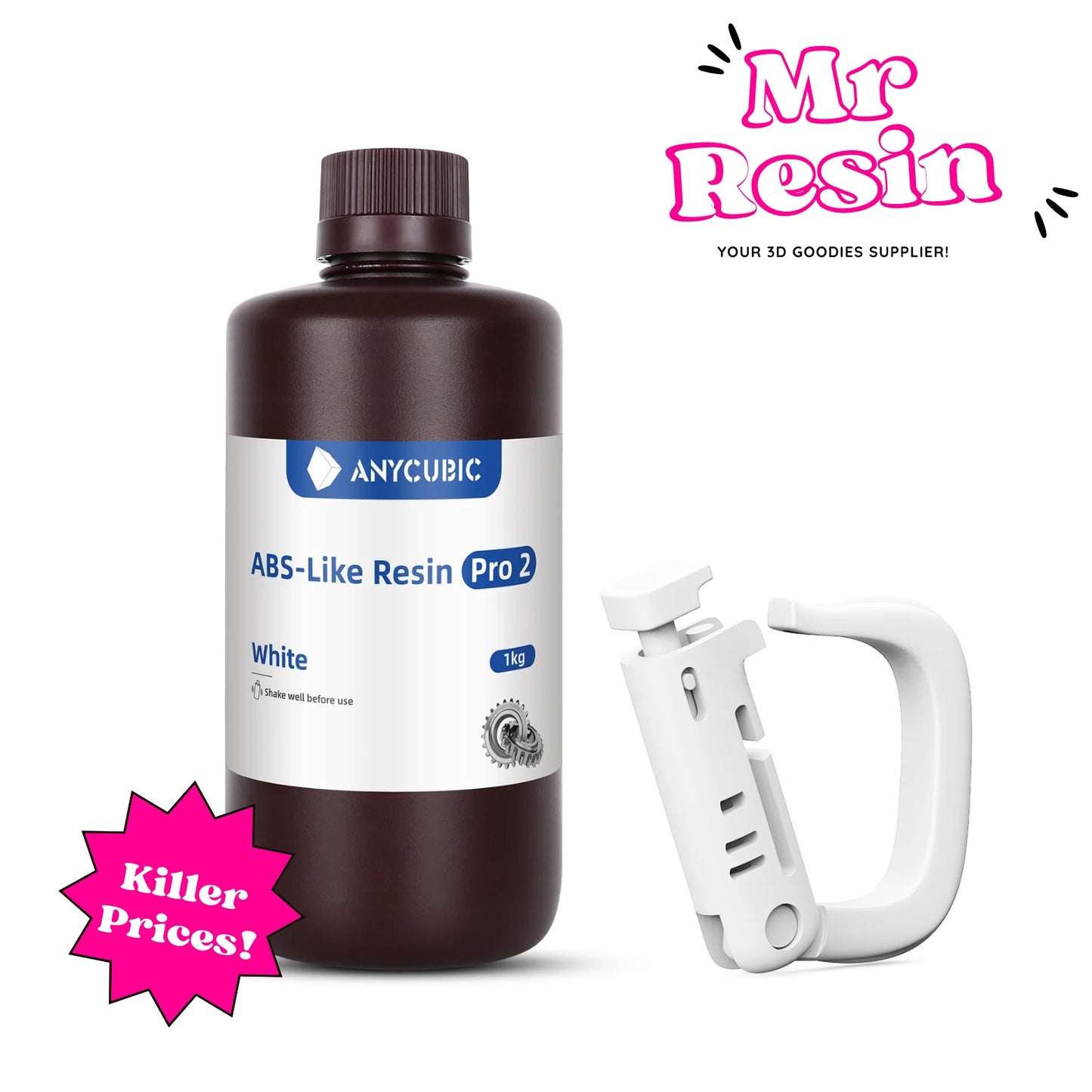 🔥1Kg resina Anycubic ABS like pro 2!🔥