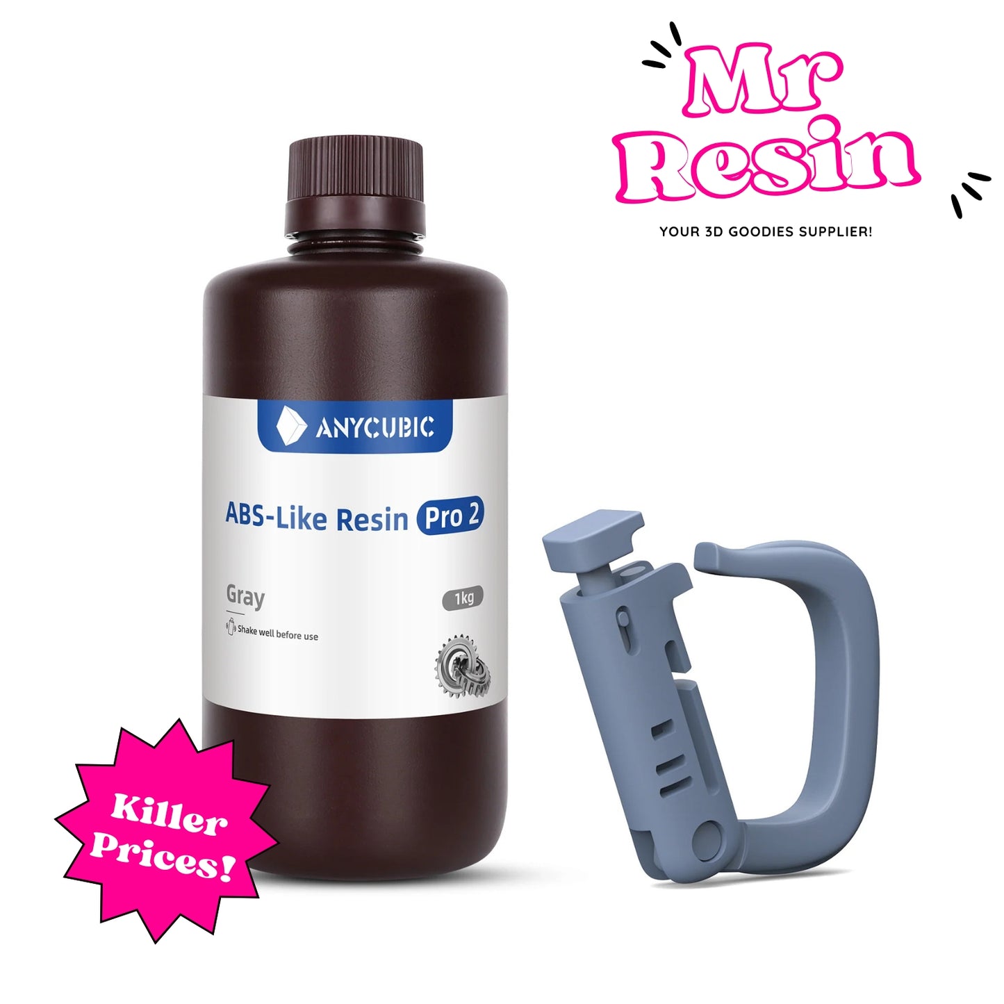 🔥1Kg resina Anycubic ABS like pro 2!🔥