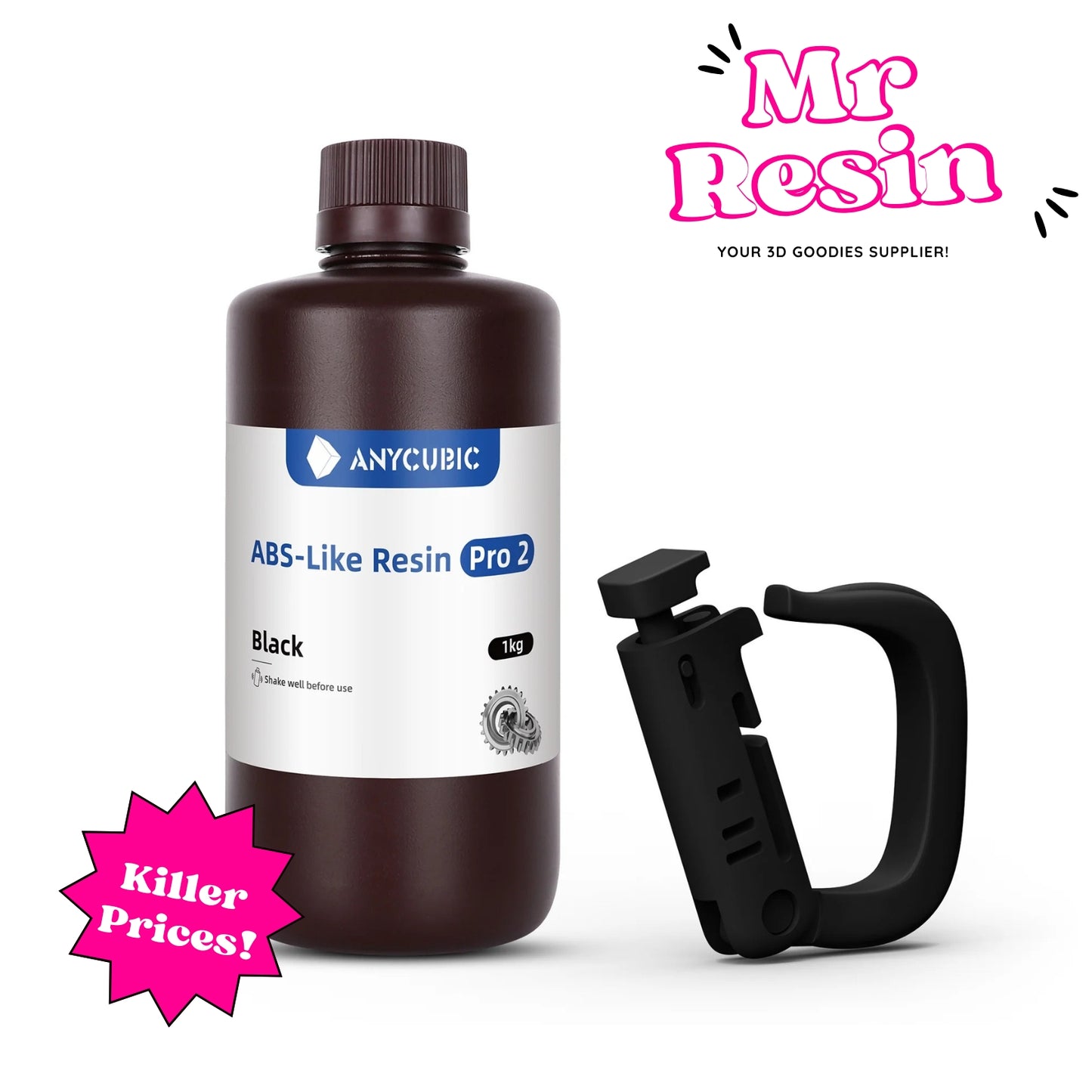 🔥1Kg resina Anycubic ABS like pro 2!🔥
