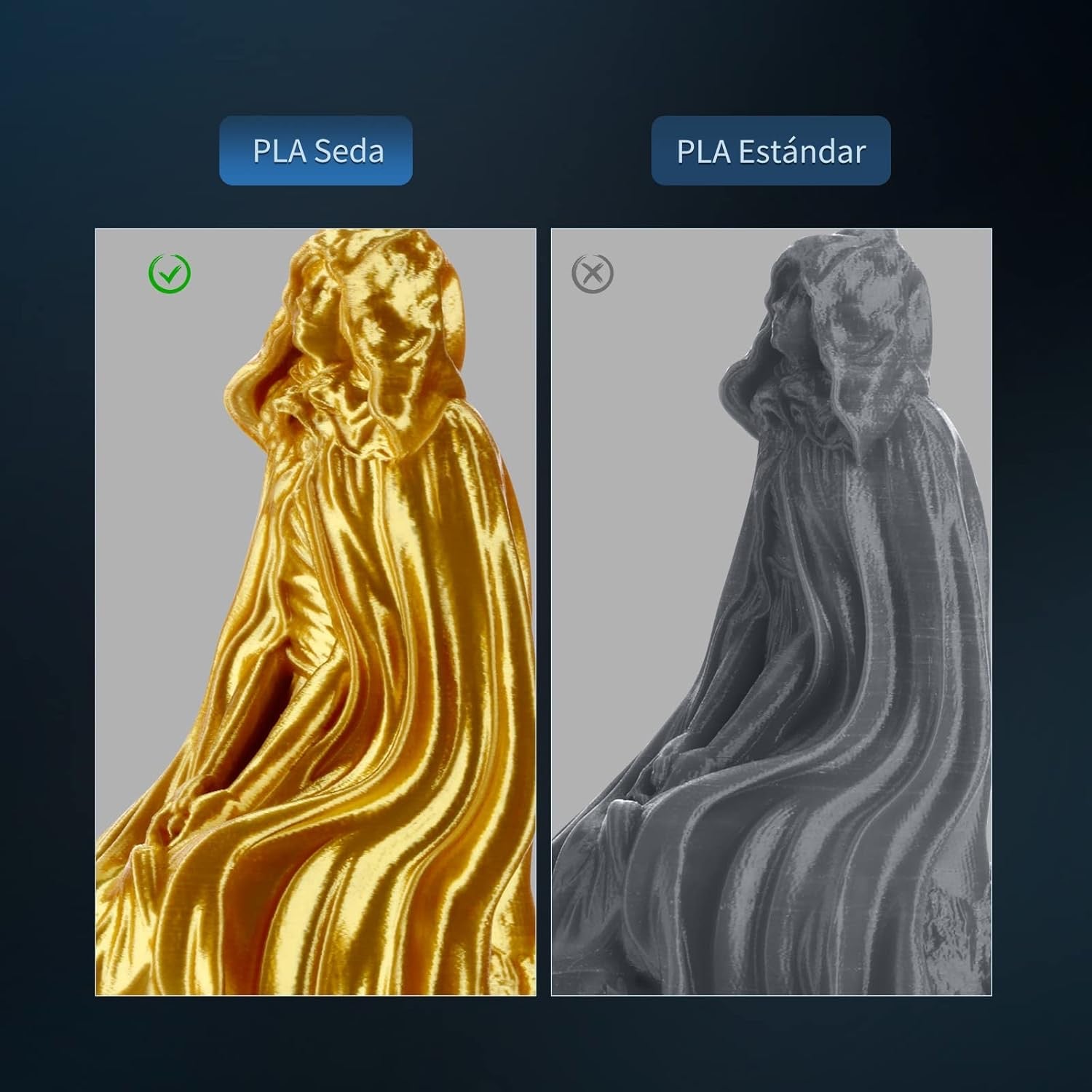 🔥PLA+ Silk de Anycubic, PLA+ de Seda🔥