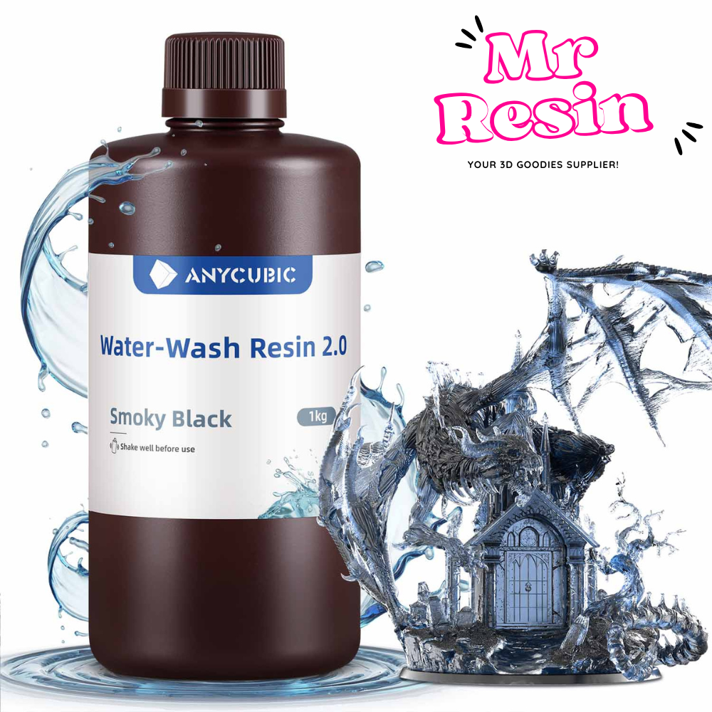💧 Anycubic Water-Wash Resin 2.0, resina lavable al agua