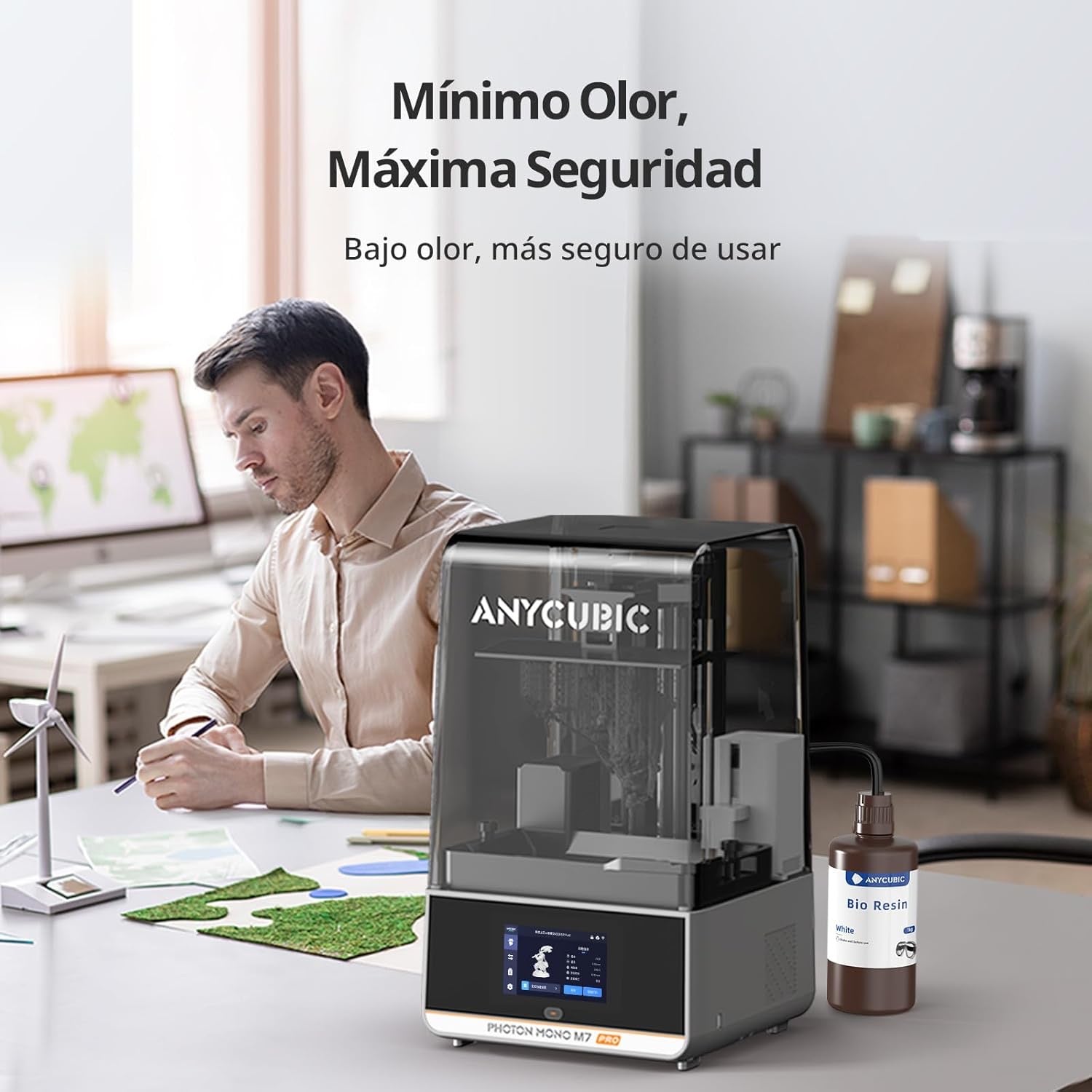 🔥Resina Bio Anycubic: Impresiones Seguras, ideal para cosplay! 🔥