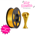 Filamento PLA Silk Anycubic 1.75mm 1kg Oro per stampante 3D FDM - Mr Resin