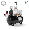 Aerografo Vallejo Compresor de AS186 con Depósito 3L para pintura miniaturas - Mr Resin