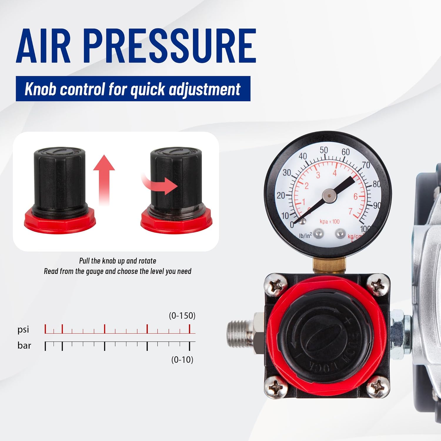 🔋 Compressor de aerógrafo Vallejo AS186 com depósito de 3L