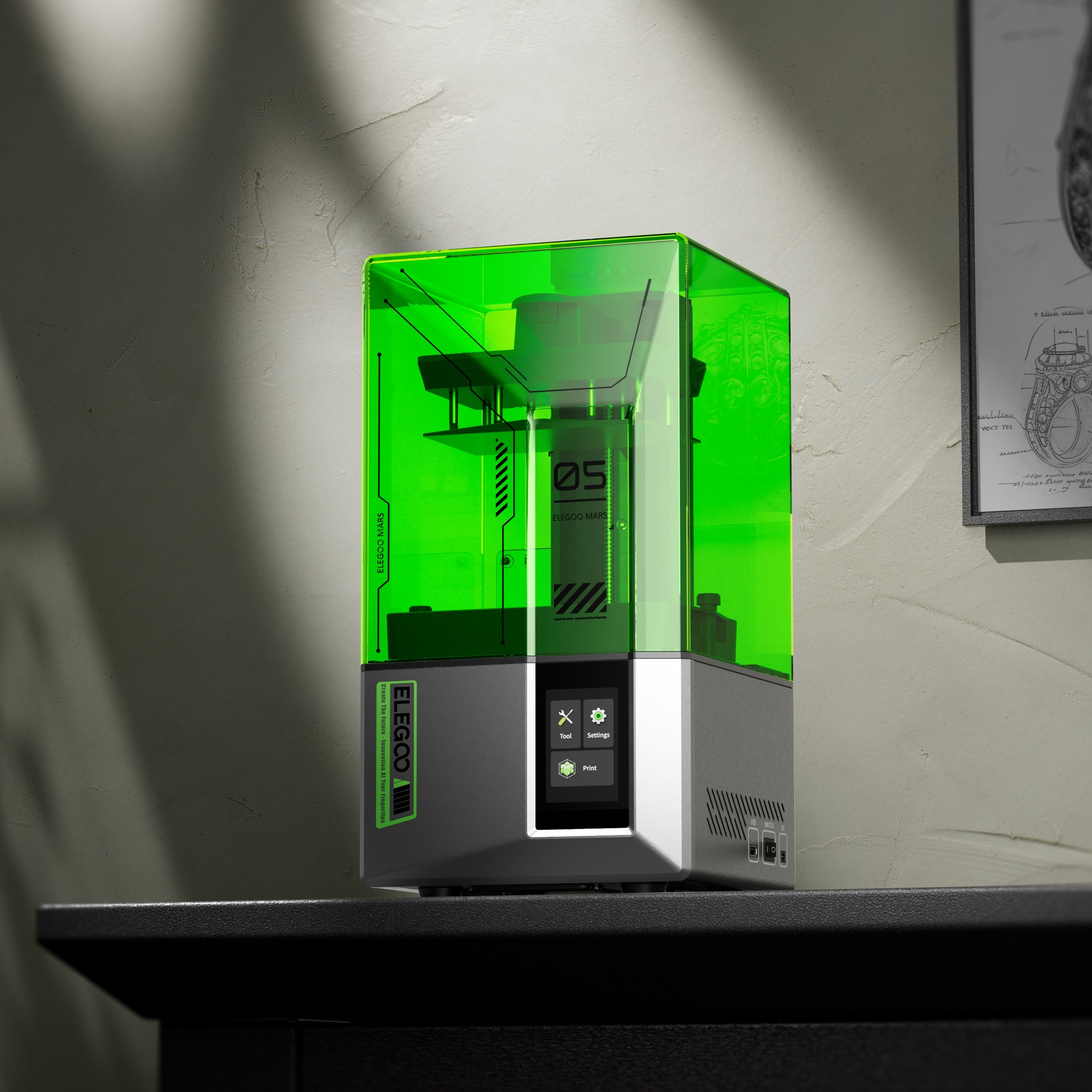 Elegoo Mars 5 - impresora 3D de resina (3)