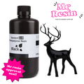 Resina UV ELEGOO Standard 2.0 1kg Negro para impresora 3D - Mr Resin