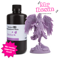 Resina UV ELEGOO Standard 2.0 1kg Orchid para impresora 3D - Mr Resin