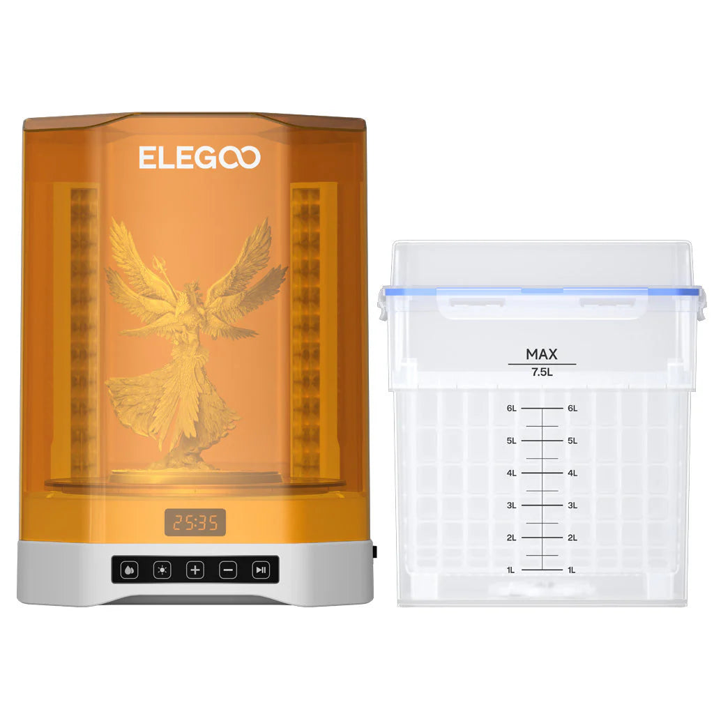 Estacion de curado y lavado ELEGOO Mercury Plus V3.0 para impresora resina 3D - Mr Resin