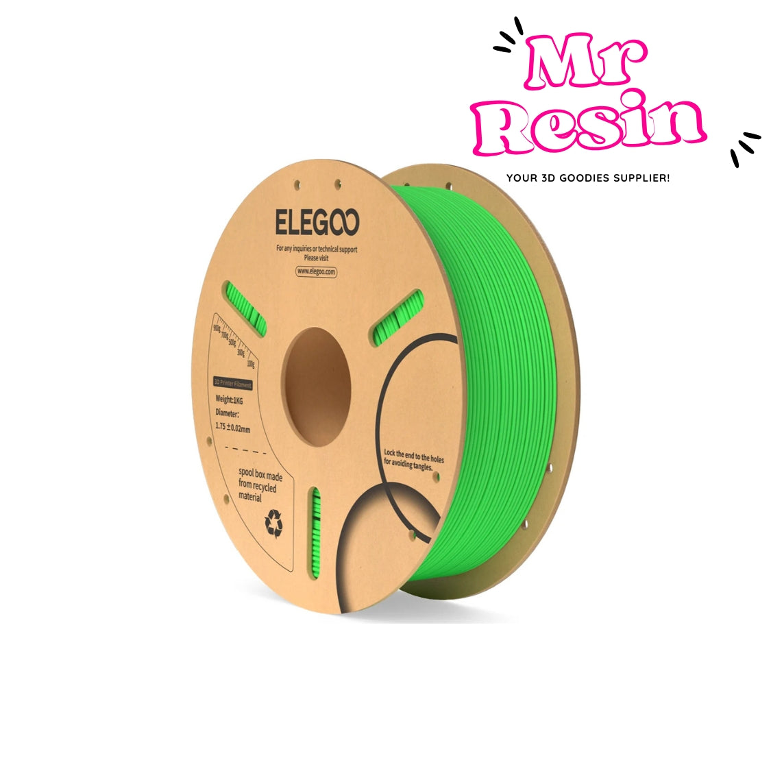 🧵 Filamento ELEGOO PLA 1.75 mm - Impresora 3D