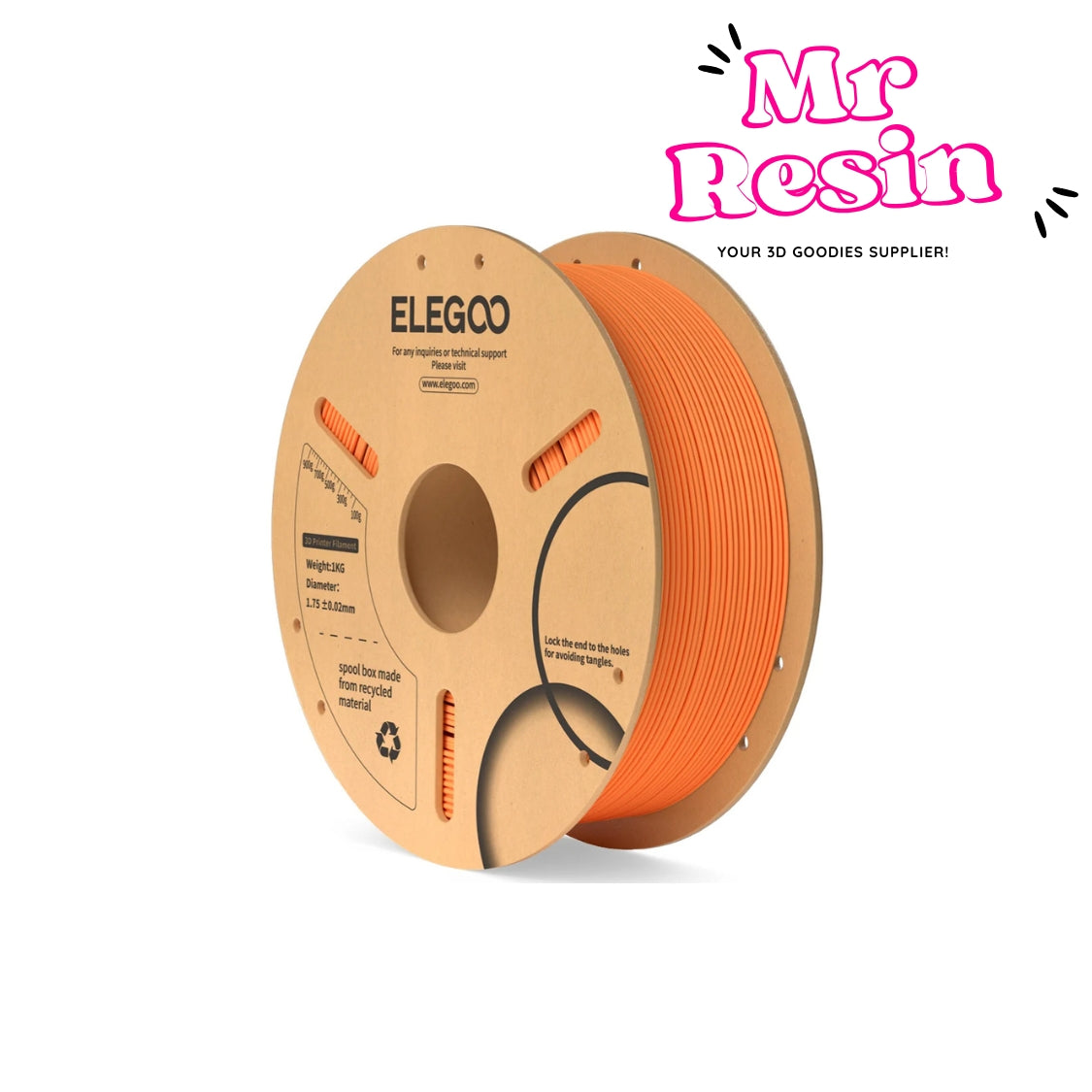 🧵 Filamento ELEGOO PLA 1.75 mm - Impresora 3D