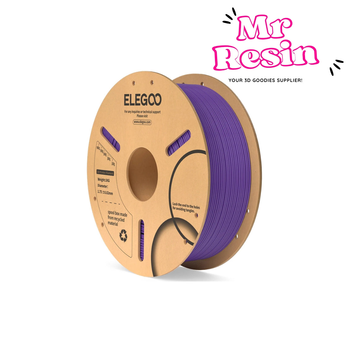 🧵 Filamento ELEGOO PLA 1.75 mm - Impresora 3D