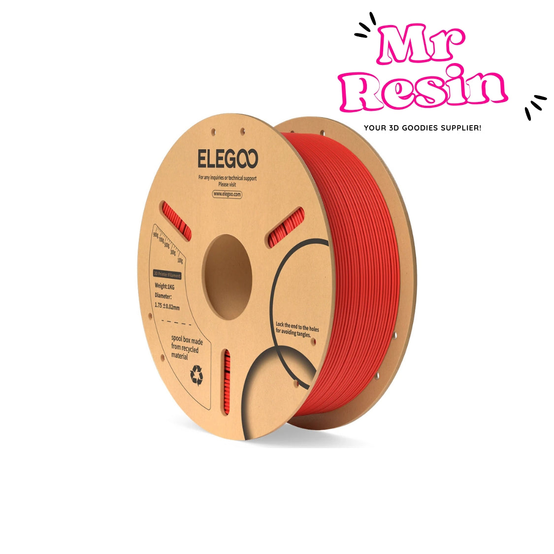 🧵 Filamento ELEGOO PLA 1.75 mm - Impresora 3D