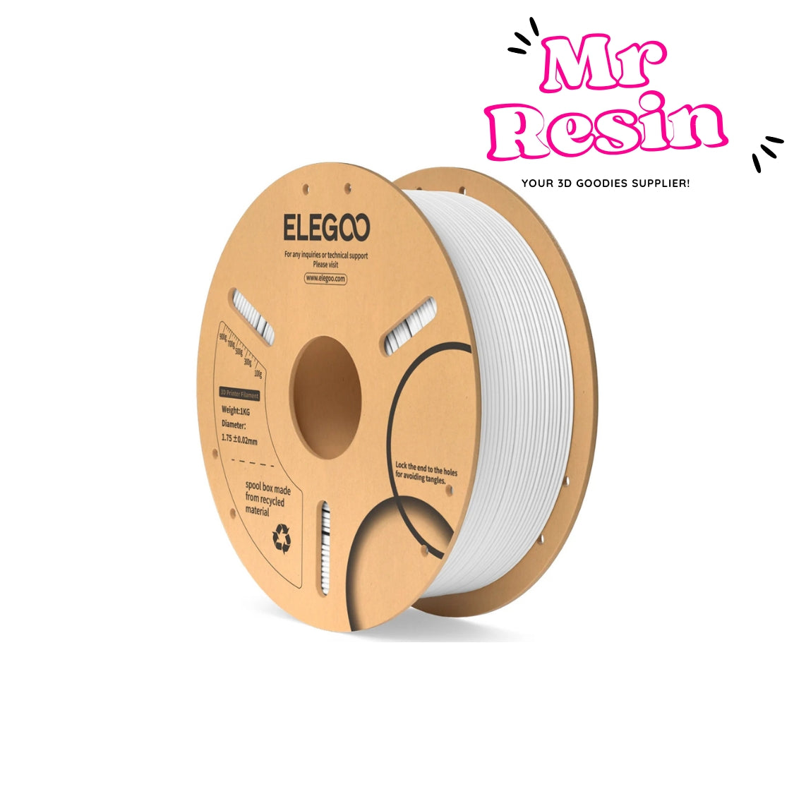 🧵 Filamento ELEGOO PLA 1.75 mm - Impresora 3D