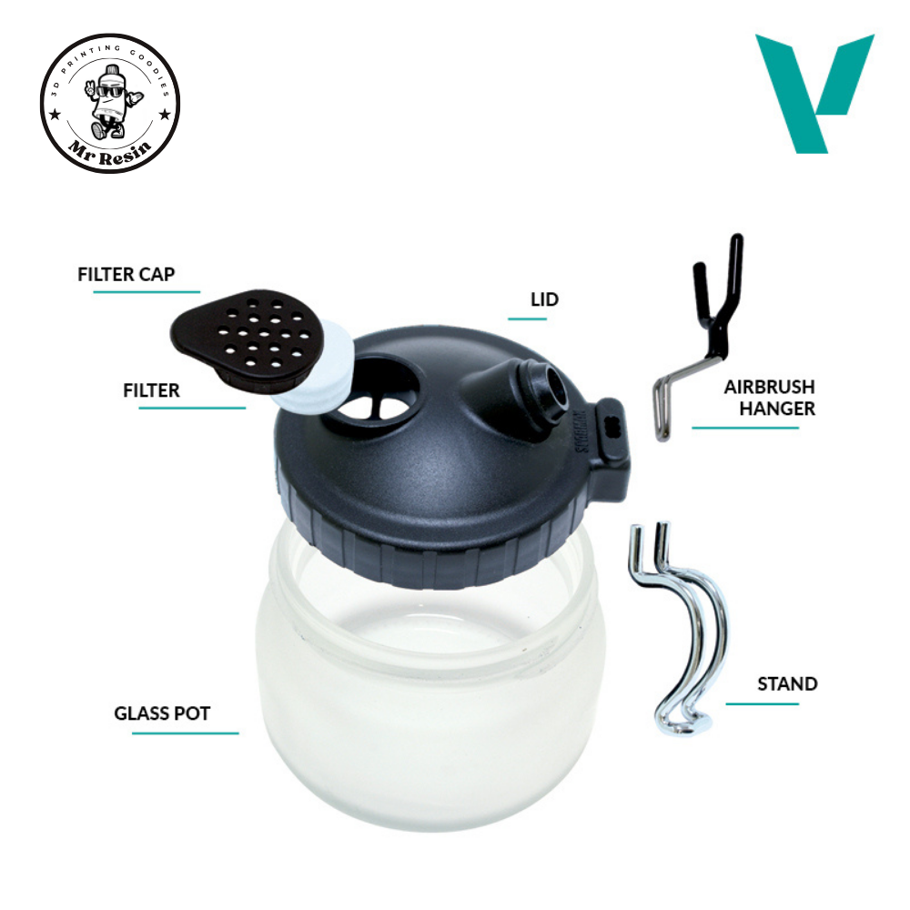 🧼 Estação de limpeza de aerógrafo Vallejo (Ref. 26.005)