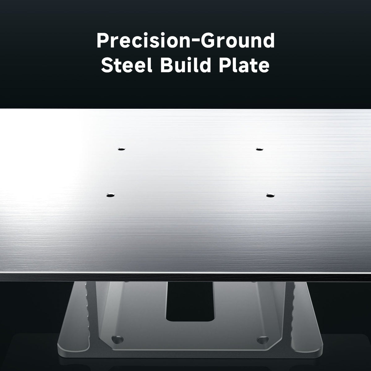 Plataforma de impresión de acero rectificado de la Anycubic Photon P1 Max