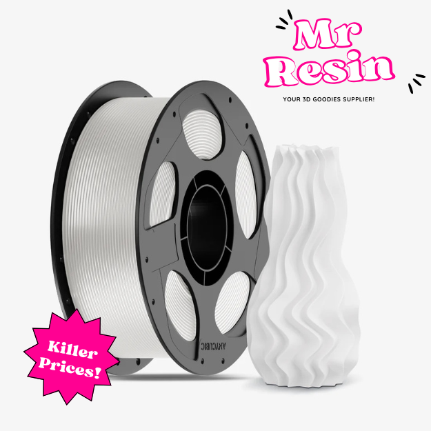 Anycubic PLA Basic Filament 1,75mm 1kg Transparent für FDM-3D-Drucker - Mr Resin