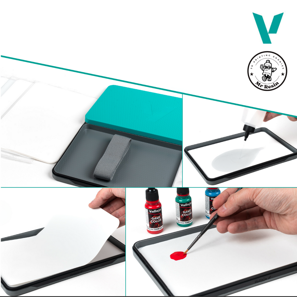 🎨 Coffret de palettes humides Vallejo « Pro Painter Size »