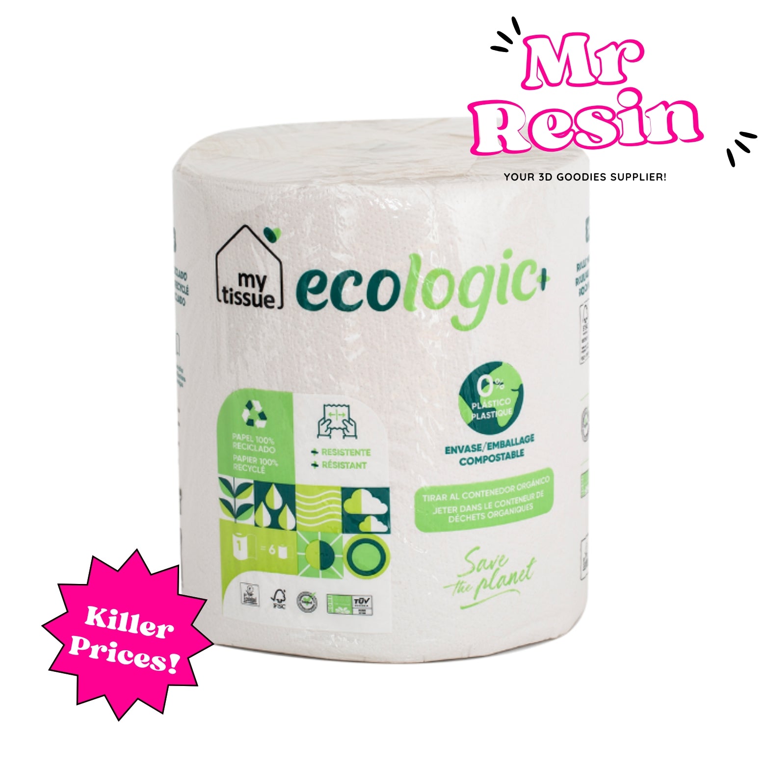 MyTissue: O seu companheiro sustentável para impressão e pintura 3D 🎨🌱