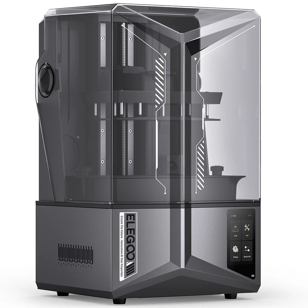 Impresora de resina 3D ELEGOO Saturn 4 Ultra lateral izquierdo- Mr Resin