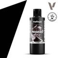 Imprimacion Vallejo Primer 74602 Negro 200ml para miniaturas y modelismo - Mr Resin