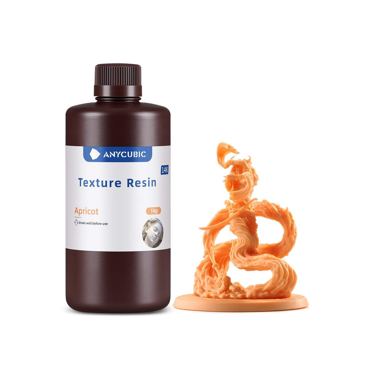 Anycubic 14K Texture Resin color Albaricoque
