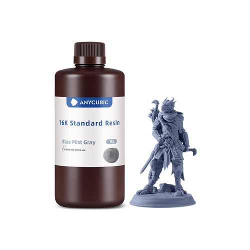 Anycubic 16K Standard Resin color Gris azulado niebla