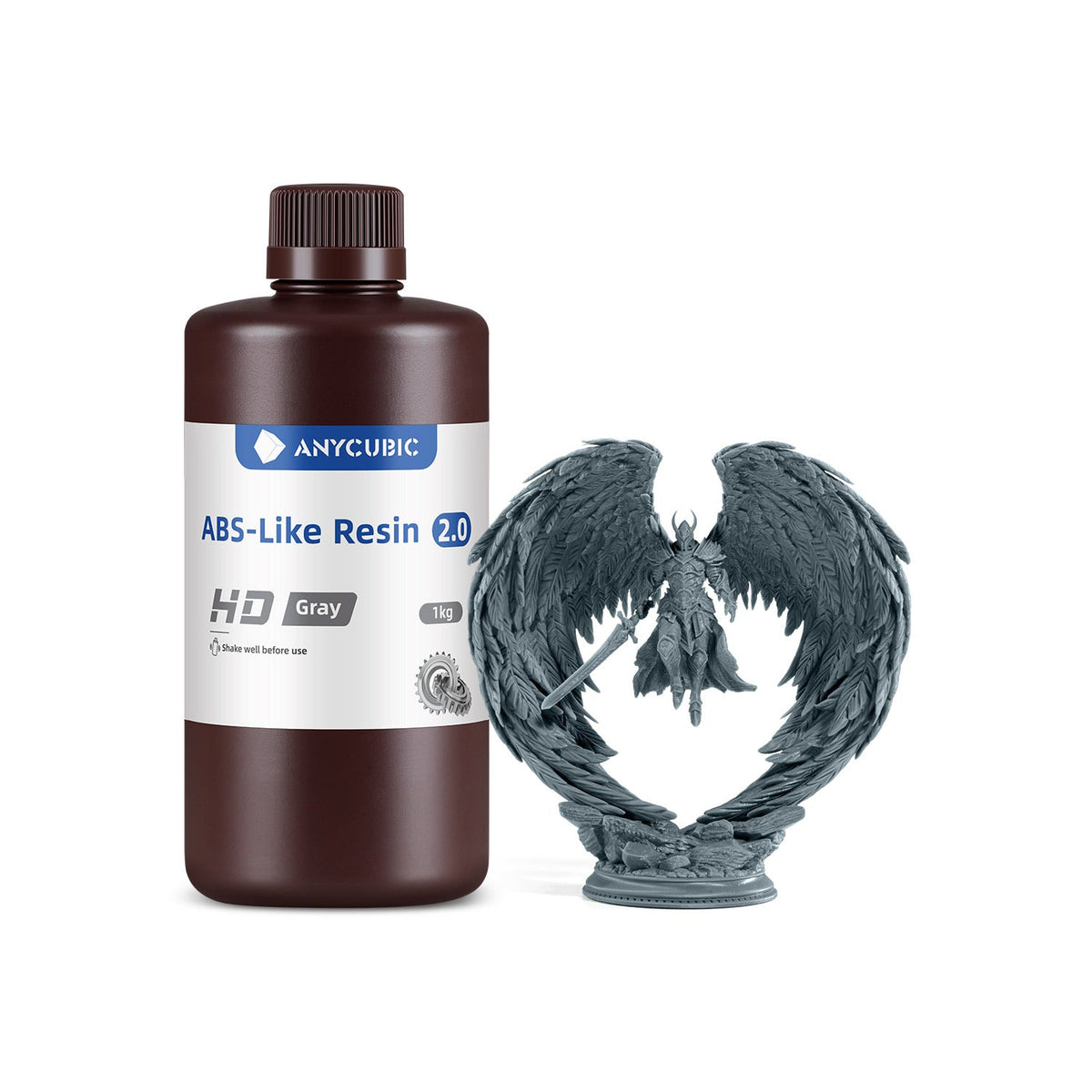 Anycubic ABS-Like Resin 2.0 color Gris HD