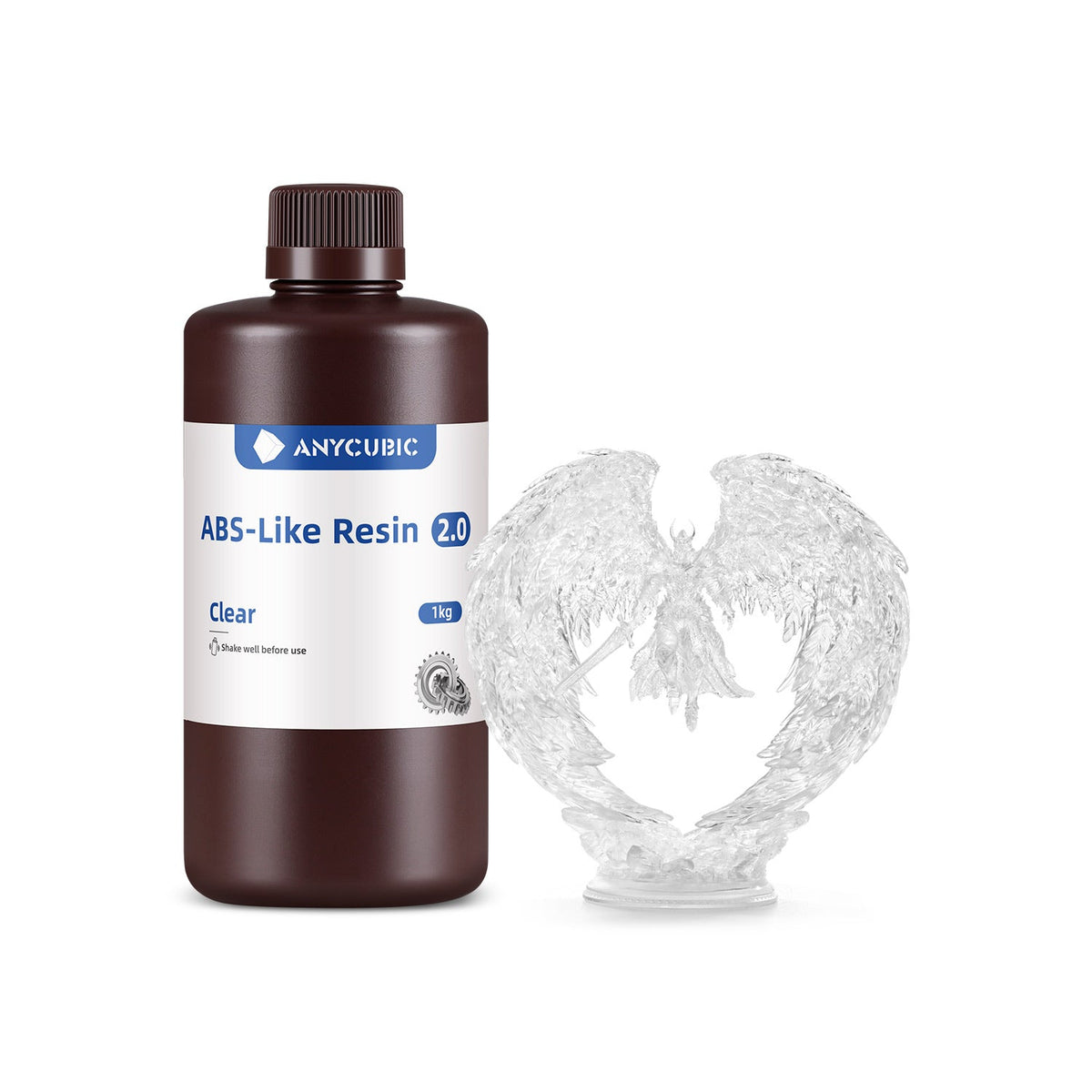 Anycubic ABS-Like Resin 2.0 color Transparente