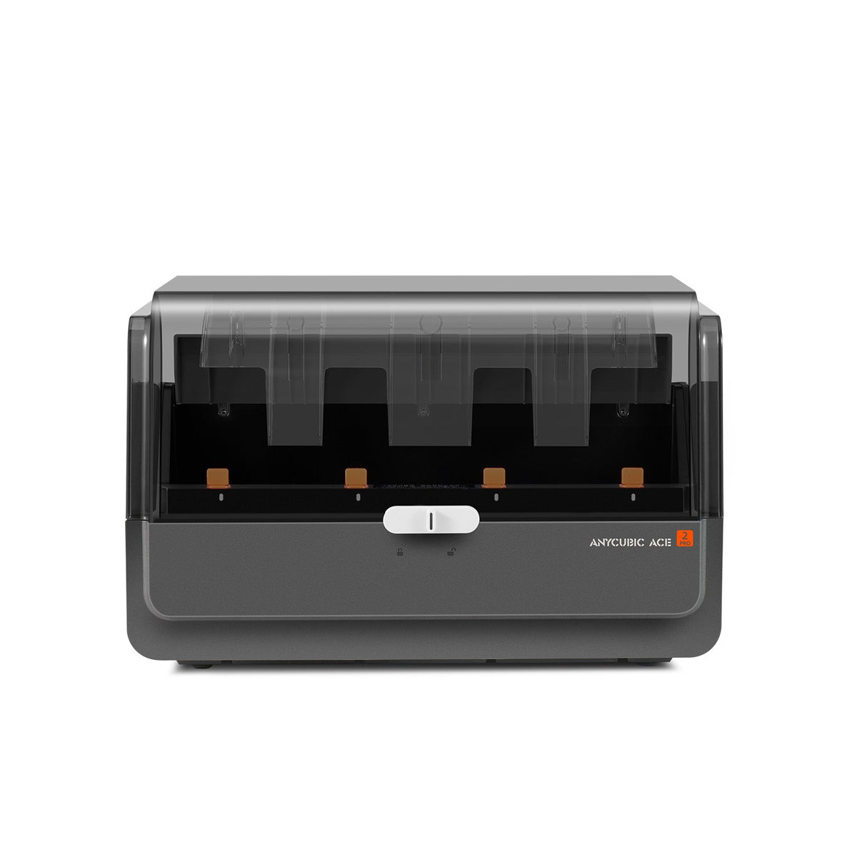 Anycubic ACE 2 Pro vacío, vista frontal de las 4 ranuras