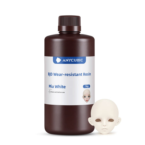 Anycubic BJD Wear-Resistant Resin color Blanco Mia