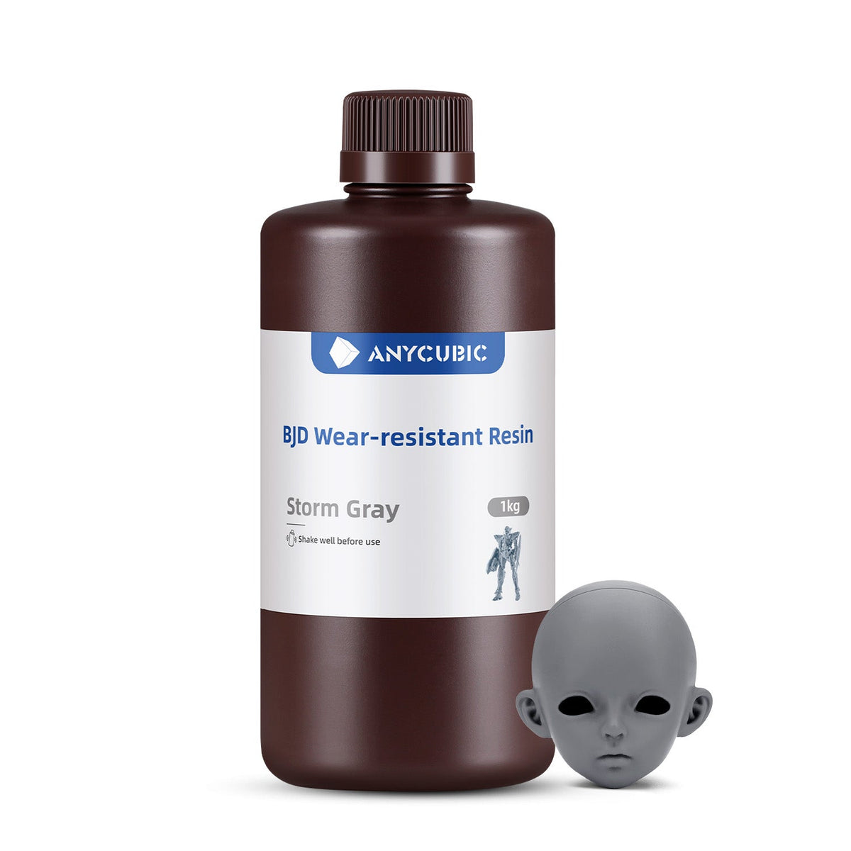 Anycubic BJD Wear-Resistant Resin color Gris tormenta