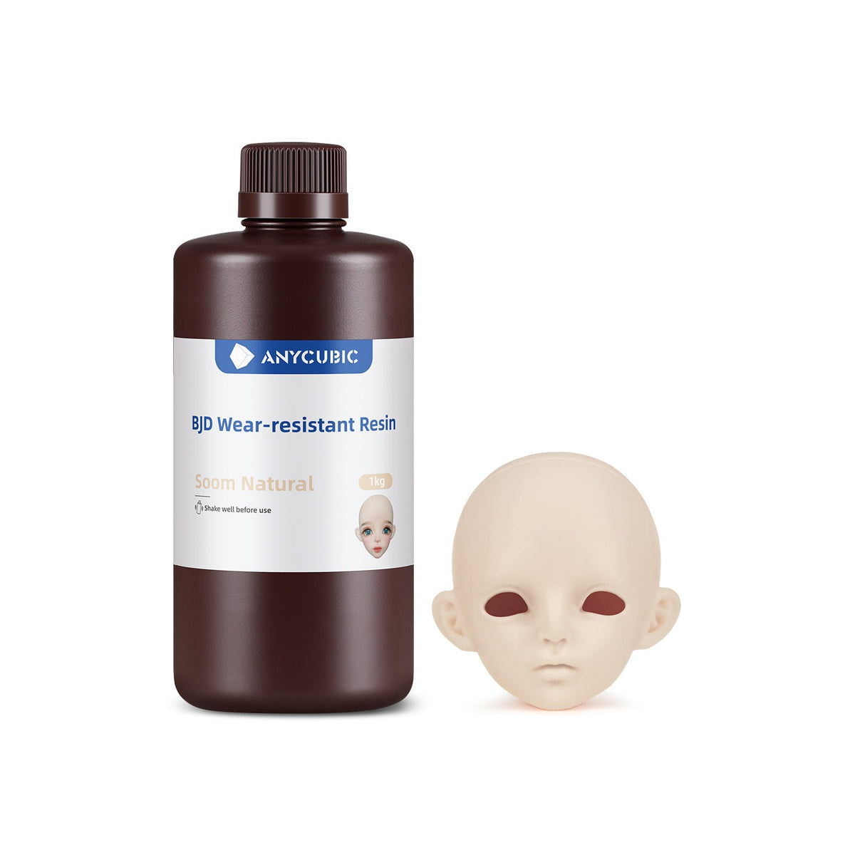 Anycubic BJD Wear-Resistant Resin color Natural SOOM