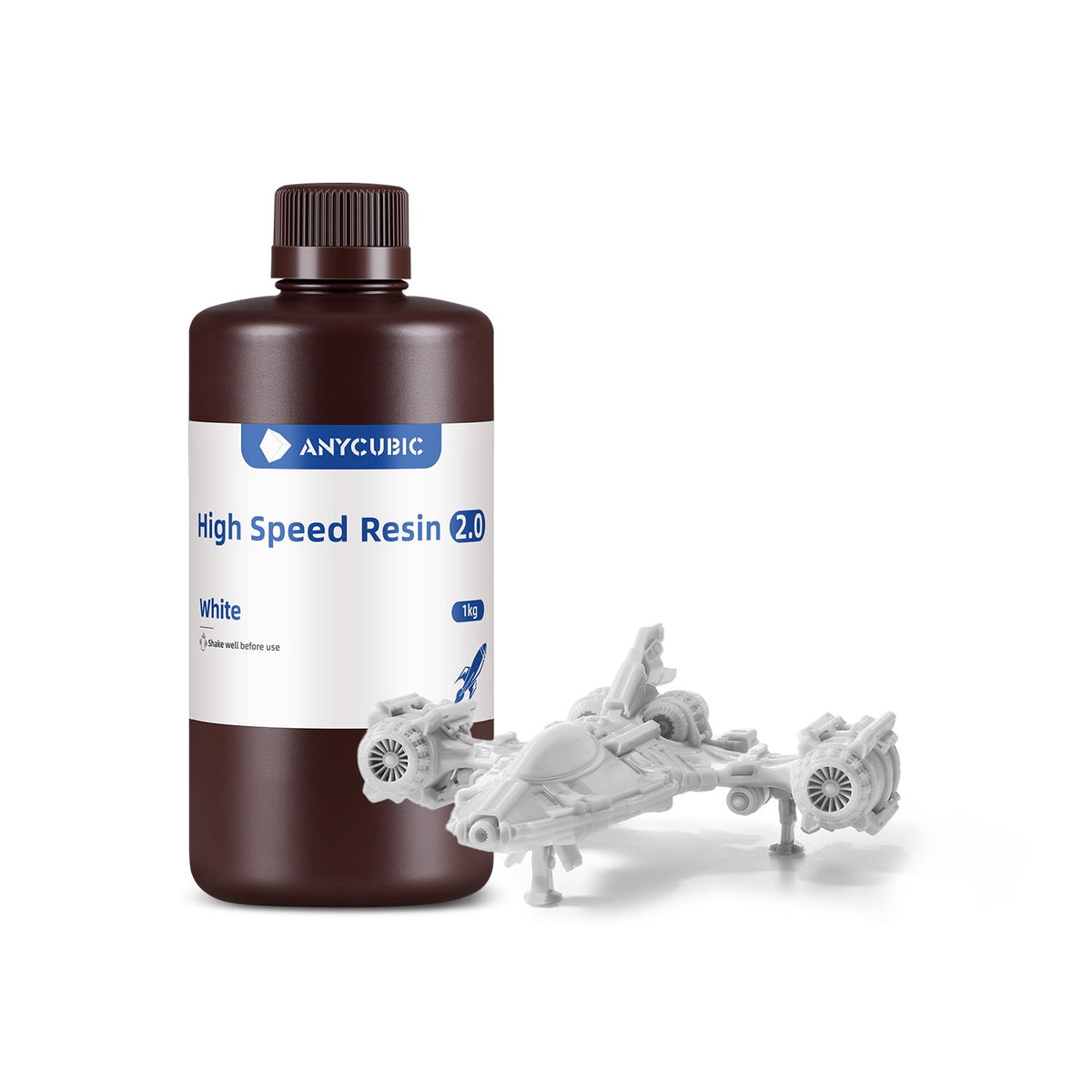 Anycubic High Speed Resin 2.0 color Blanco