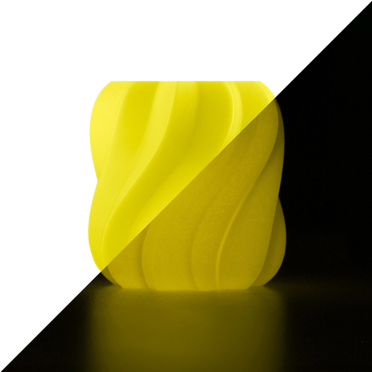 Anycubic PLA Glow color Amarillo (brillo amarillo)