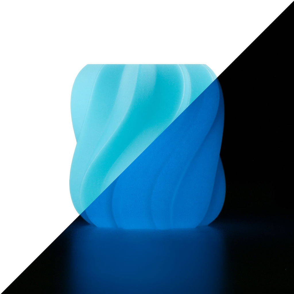 Anycubic PLA Glow color Azul (brillo azul)