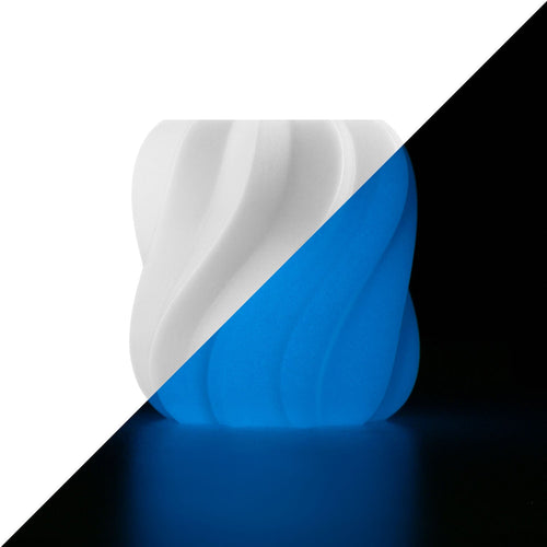 Anycubic PLA Glow color Blanco (brillo azul)