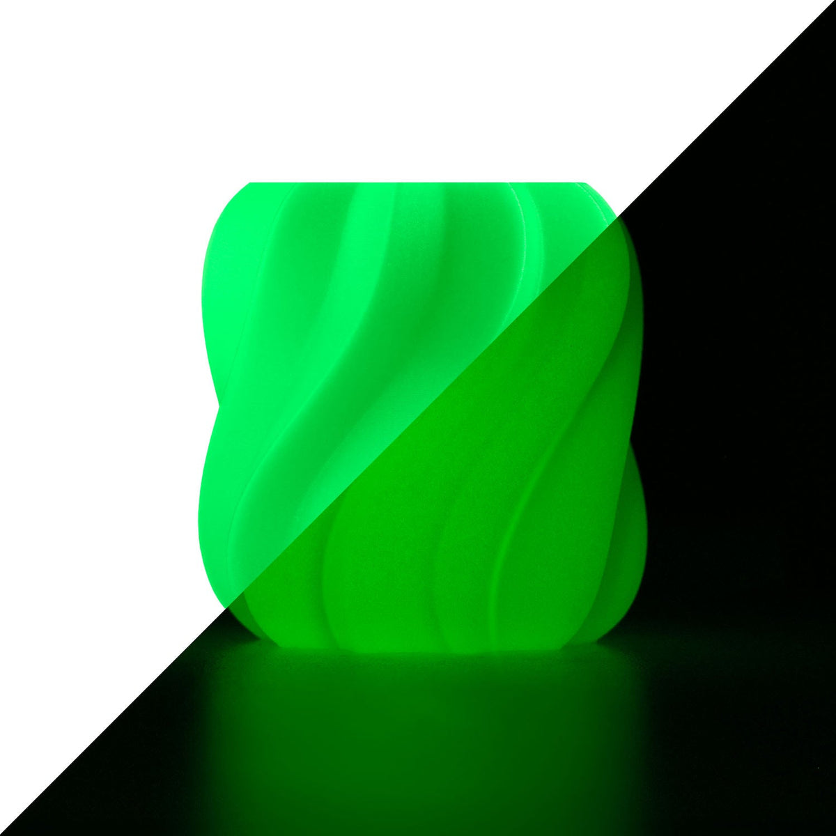 Anycubic PLA Glow color Verde (brillo verde)