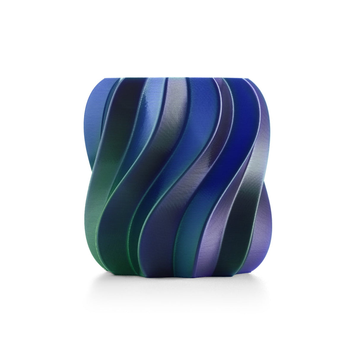 Bobina de filamento Anycubic PLA Silk Dual/Tri-Color color Azul Verde Púrpura