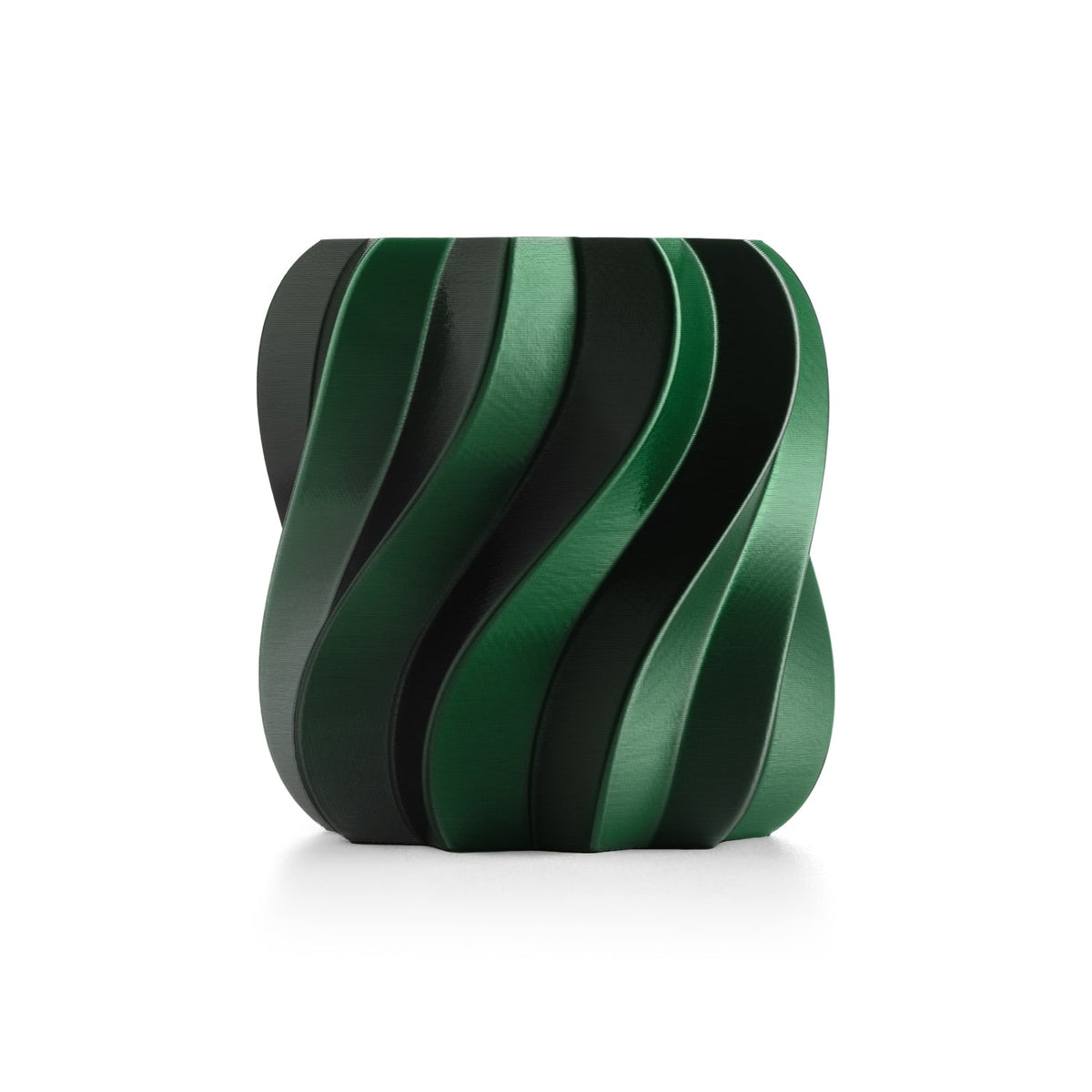 Bobina de filamento Anycubic PLA Silk Dual/Tri-Color color Negro Verde