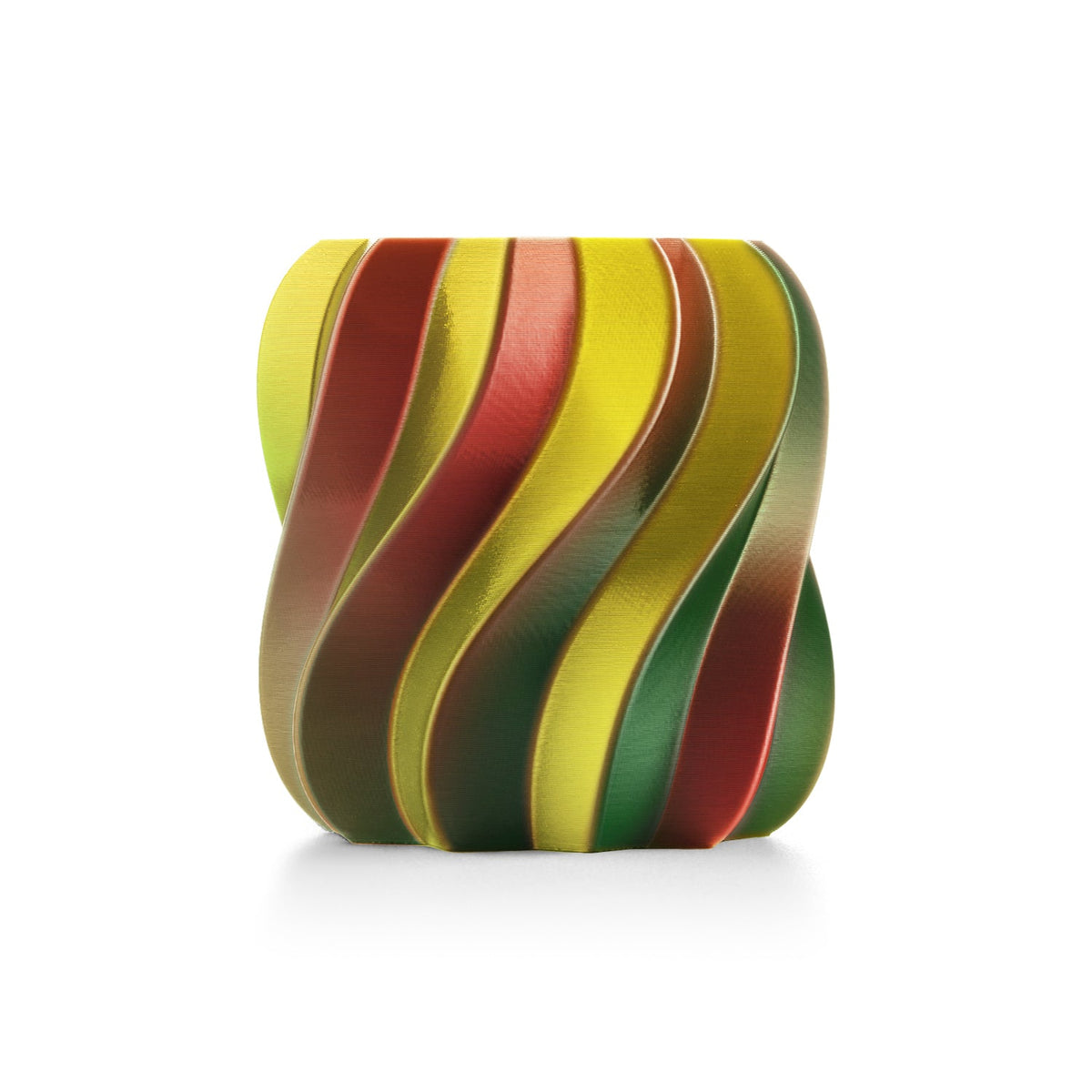 Bobina de filamento Anycubic PLA Silk Dual/Tri-Color color Rojo Amarillo Verde