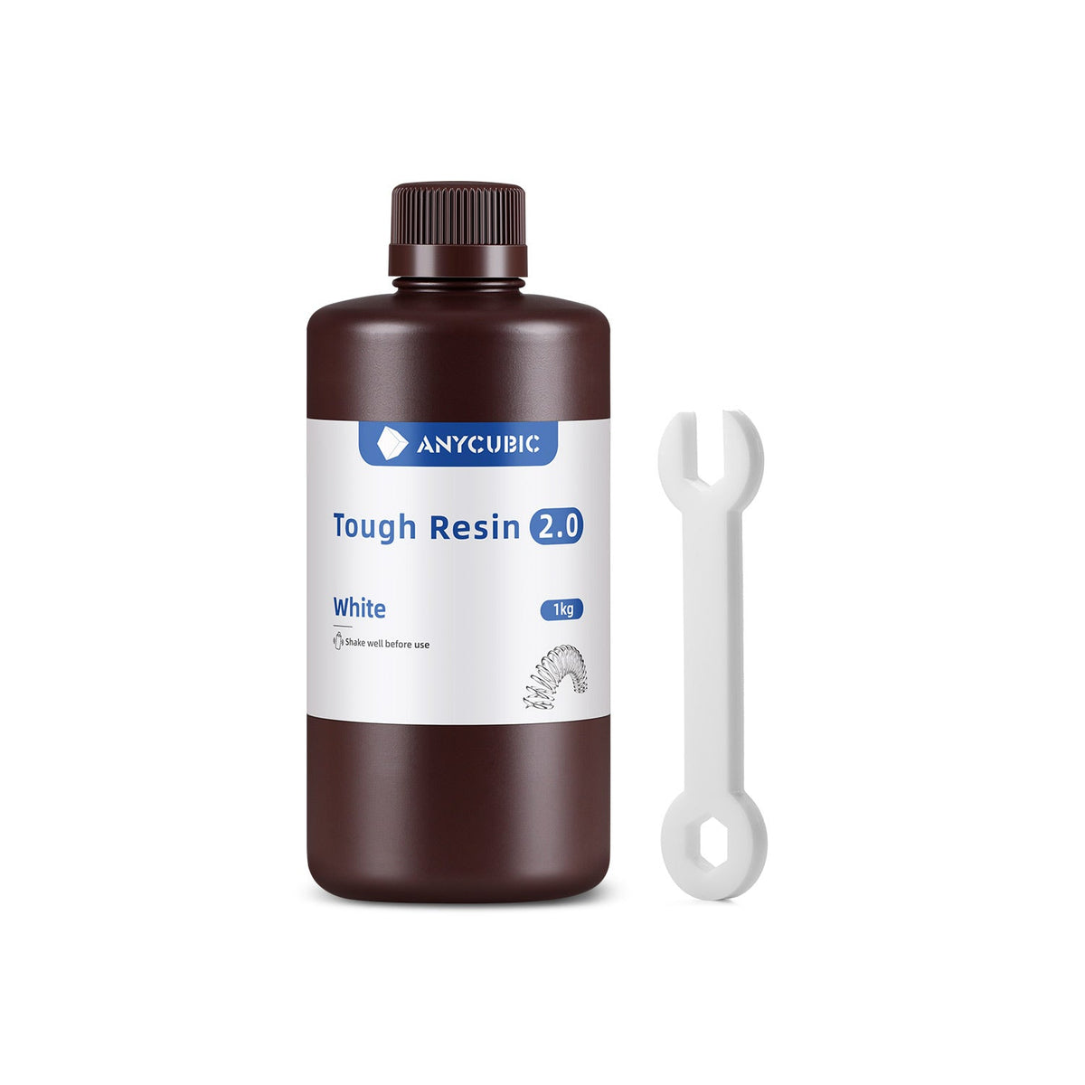 Anycubic Tough Resin 2.0 color Blanco