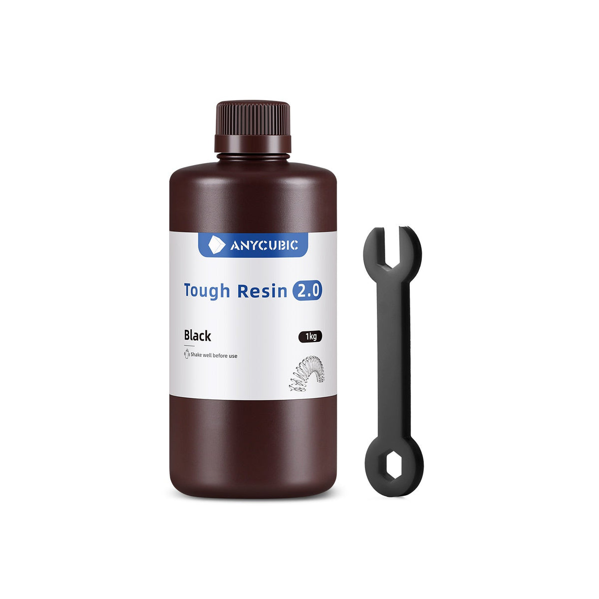 Anycubic Tough Resin 2.0 color Negro